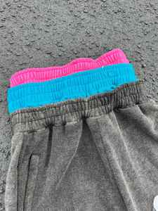 Pantalon de survêtement personnalisé multicolore 100% coton à double taille Pantalon long surdimensionné de haute qualité Streetwear disponible grande taille OEM - Product Image 4