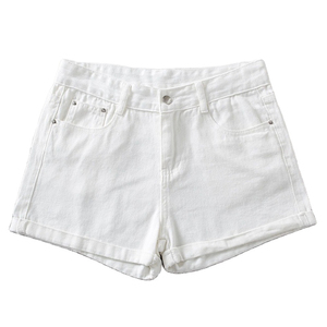 Short en jean pour femme 100% Original Cotton Color Fade Proof Sustainable Women Denim Shorts Top Selling Winters Women Denim Shorts - Product Image 6