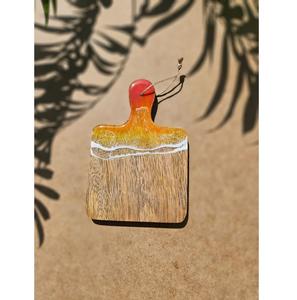 Tablas de Cortar de Madera de Resina Hechas a Mano con Madera de Acacia Maciza y Madera de Mango con Acabado Liso, Ideales para Verduras - Product Image 6