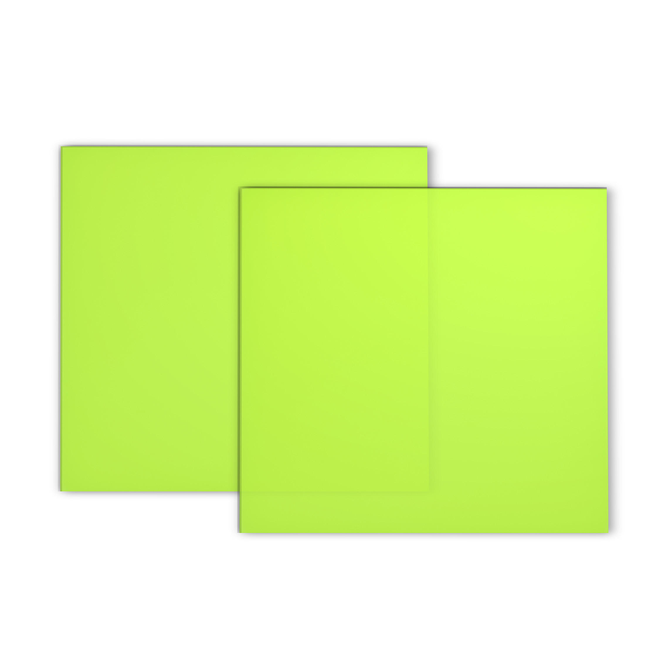 สีเขียวเรืองแสง 2 ชิ้น/ชุด