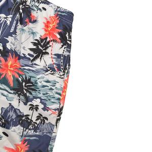 Pantalones cortos informales de verano de estilo callejero para hombre, 100% poliéster, cómodos para exteriores, pantalones cortos de sublimación de Color sólido - Product Image 6