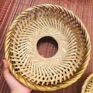 High Quality Heat Resistant Woven Bamboo <b>Trivet</b> Made From 100% Natural Bamboo, Sustainable and Aesthetic - Product Image 6