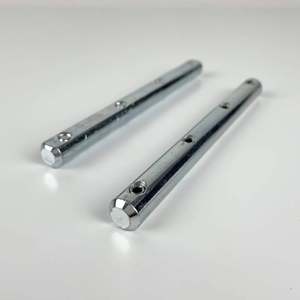 Connettore dritto per profilo canale in alluminio 17/44 mm - Product Image 1