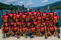 Maillot de course personnalisé OEM pour équipe de rame, léger, séchage rapide, impression par sublimation, pour club sportif d'équipes de rame