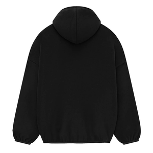 Vente en gros de sweats à capuche personnalisés pour hommes de haute qualité 100% coton pull thermique unisexe Streetwear sweats à motif solide - Product Image 2