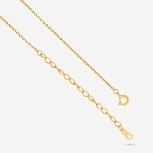 92.5 Silver <b>Necklace</b> 191274 Geometric Link Chain with Gold and Rhodium Plating Trendy Religious Jewelry with Channel Setting - Product Image 5