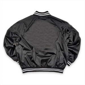 Veste universitaire en toile respirante et décontractée pour hommes, manteau d'hiver en chenille avec broderie en laine et manches en cuir personnalisable, vente en gros - Product Image 6