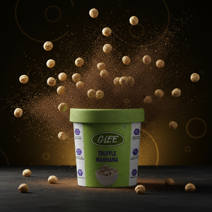 Glee Impex Premium Hard Spicy Flavor <b>Truffle</b> Makhana in Paper Jar 30g Roasted Fox Nuts Healthy Snack - Product Image 2