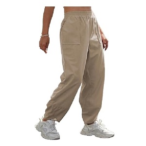 Pantalones Casuales de Mujer, Corte Recto, 100% Algodón, Colección de Verano Más Vendida, Servicio OEM, Precio Directo de Fábrica - Product Image 3