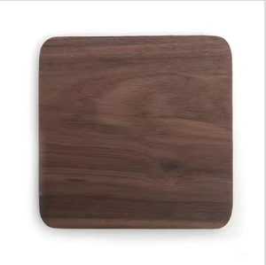 Posavasos hechos a mano de madera de nogal, decoración del hogar y decoración de mesa, el mejor nogal elegante de Crescent Crafts - Product Image 4