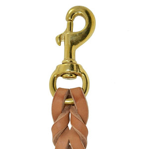 Venta al por mayor casa de cuero genuino mascotas perro correas proveedor en stock envío rápido OEM servicio correr al aire libre perro correas - Product Image 5