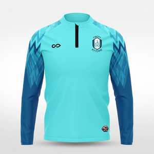Men'<b>s</b> Jersey <b>Jacket</b> - Anti-pilling & Embroidered, Custom OEM Wholesale - Product Image 3