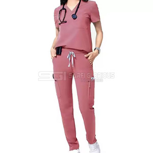 Tenues médicales d'été pour femmes 2025, uniformes d'hôpital, ensembles d'infirmières chirurgicales, vente en gros d'usine - Product Image 6
