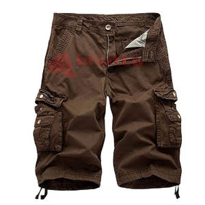 Pantalones cortos Cargo de la mejor calidad para hombre, pantalones cortos de malla personalizados para correr, Fitness, entrenamiento atlético, gimnasio, venta al por mayor, servicio Oem, pantalones cortos Cargo - Product Image 4