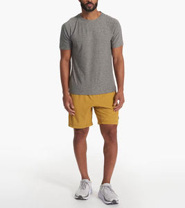 Pantalones cortos de entrenamiento para hombre, shorts de poliéster y LICRA con forro de nailon, estilo informal - Product Image 6