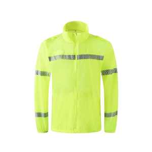 Unisex Lightweight Long Sleeve ANSI UV-Protected Outdoor Work <b>Jacket</b> Vest Custom Logo Reflective Sun-Proof <b>High</b> Zipper - Product Image 1