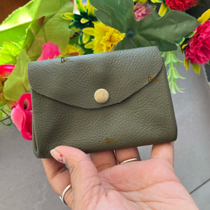 กระเป๋าใส่เหรียญหนังแท้ใช้ได้ทั้งชายและหญิงมีสไตล์กระเป๋าคลัทช์ขนาดเล็กของผู้หญิงหนังแท้พร้อมกระเป๋าใส่เหรียญแท้ - Product Image 1
