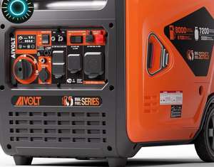 Motor Portátil de Combustible Dual Súper Silencioso de 7250W con Arranque Remoto/Electrónico - Product Image 1