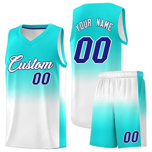 Shorts de basket-ball pour hommes adultes, uniforme d'équipe imprimé avec nom et numéro, 100% polyester respirant et à séchage rapide - Product Image 2