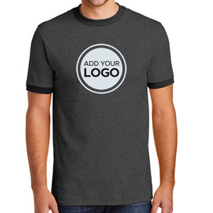 T-shirt Ringer T-shirts à col rond en coton Hipster Hip Hop Longline Ringer Tees Chemises - Product Image 3