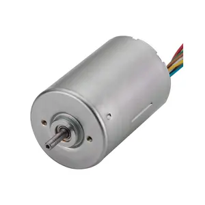 Motor sin escobillas Shayangye potente 42mm 12V 24V DC para parasol de ventana de coche