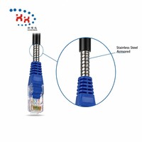 Cordon de brassage fibre optique LC-LC blindé extérieur haute performance, étanche, G652D Duplex, gaine PE 5,0 mm, IP67 pour FTTA et station de base 5G