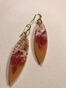 Handmade Lightweight <b>Resin</b> <b>Earrings</b> for Women Colorful Geometric Statement Fashion Jewelry - Product Image 2