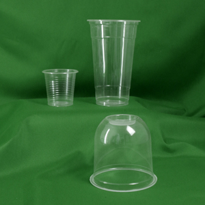 Quang Quan 95mm Vasos de plástico desechables 16 20 24oz Tazas de pared simple Material PET/PP transparente para Bebidas frías Para té con leche - Product Image 3