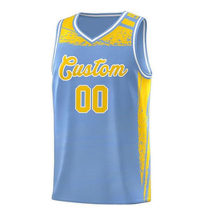 Uniforme de baloncesto personalizado, tejido cómodo transpirable, diseño de cuello en V, camiseta sin mangas de COSH, proveedor de ropa deportiva - Product Image 4