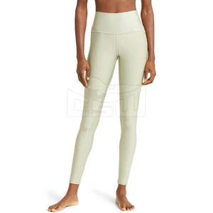 Leggings personnalisés de haute qualité pour femmes Logo Fitness Leggings de yoga Leggings serrés Pantalons pour femmes - Product Image 2