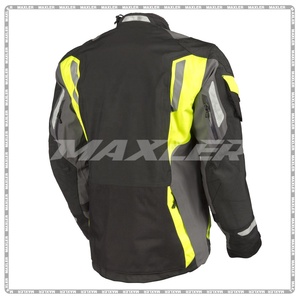 Chaqueta Corta Deportiva Ligera para Hombre con Certificación CE, Tejido Transpirable, Resistente al Viento, Impermeable, para Motociclismo - Product Image 2