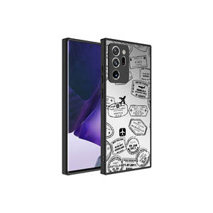 Coque arrière fine de luxe pour Samsung Galaxy Note 20 Ultra, motif miroir, antichoc, en silicone, avec protection électroplaquée pour l'appareil photo - Product Image 1