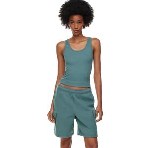 Short de jogging en coton éponge français à séchage rapide personnalisé pour femmes - Product Image 1