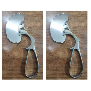 Sierra de hueso veterinaria en ángulo de alta precisión, herramienta ortopédica quirúrgica de 6 "para perros, instrumentos de rendimiento de larga duración para veterinarios - Product Image 1