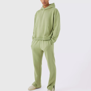 High-quality Fleece Men Jogger Set Winter Sports Stylish Tracksuit, 100% Cotton New <b>Hoodie</b> for Men's Hoody Tracksuits Man Hooded - Product Image 2