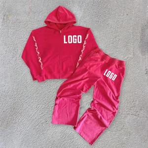 Sudadera con capucha recortada para mujer Premium, logotipo impreso de marca personalizada en la tela de punto frontal para ropa deportiva de invierno de longitud corta - Product Image 4