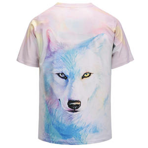 Hombres para camiseta impresa sublimación camiseta de calidad superior hombres moda Logo impreso EE. UU. tamaño camiseta hombres verano manga corta - Product Image 3