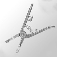 Kit chirurgical vétérinaire d'urgence pour chevaux et chiens, perceuse manuelle réutilisable, mandrin de serrage à une main, scalpel en acier inoxydable