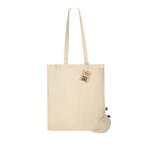 Borsa Pieghevole Kieran Fairtrade, Gadget Promozionale Sostenibile, Ecologica e Alla Moda - Product Image 1
