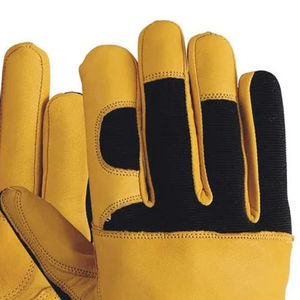 Protective leather farrier work gloves wholesale durable safety heavy duty gloves Wholesale protective farrier gloves - Product Image 2