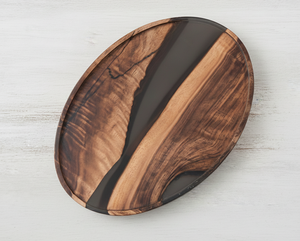 Plateau de service en bois de résine écologique de qualité supérieure, fait à la main, époxy, qualité alimentaire, pour le thé, les collations, la cuisine et l'hôtellerie, à bas prix - Product Image 3