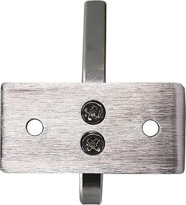 Great Home Storage & Organisation Heavy Duty Stainless Steel Hooks <b>Rail</b> Coat <b>Rack</b> for Bedroom Bathroom Foyer Hallways - Product Image 2