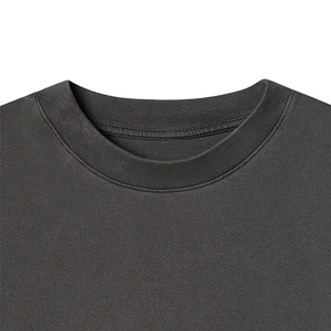 Camisetas de gran tamaño para hombre Liso 100% Algodón Peso pesado Logotipo personalizado grande y alto Camisetas de gran tamaño para hombre Calidad 100% - Product Image 3