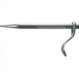 Customizable 150mm Steel Grab <b>Hook</b> with Galvanized Finish and Cardboard Box - Product Image 3