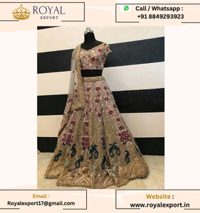 เปิดตัวชุดเจ้าสาวใหม่นุ่มโมโนสุทธิลําดับงานปักเลียงก้าโชลี - Product Image 3