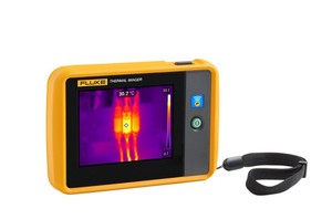 Fast Selling FlokeThermal Imager Yellow Handheld Infrared <b>Camera</b> With Wrist Strap Available For sales - Product Image 2