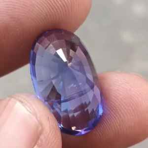 Cabujón de tanzanita azul natural Carat Color azul Cabujones de tanzanita Forma Cabujón de tanzanita azul Suelto G - Product Image 4