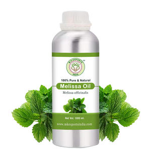 Huile essentielle de mélisse naturelle Fournisseur en gros Huile de mélisse biologique de qualité thérapeutique pure pour marque privée - Product Image 1