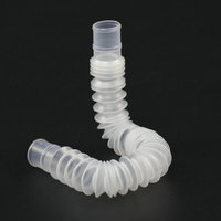 Tuyau ondulé de respirateur transparent de qualité médicale KY-M (moulage par soufflage) pour nébuliseur et respirateur médical