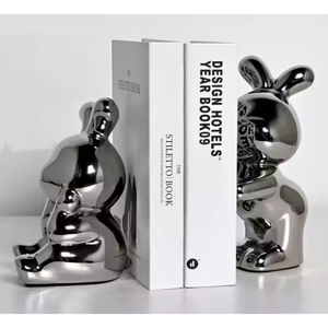 Derniers serre-livres design Tête de cerf Accessoires pour la maison Étagères d'étude Serre-livres créatifs en métal de qualité pour les fournisseurs en gros - Product Image 6